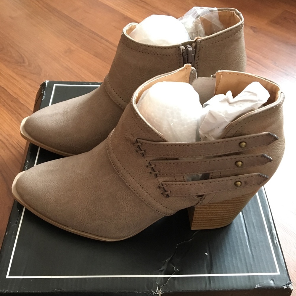 Boutique brand bootie
